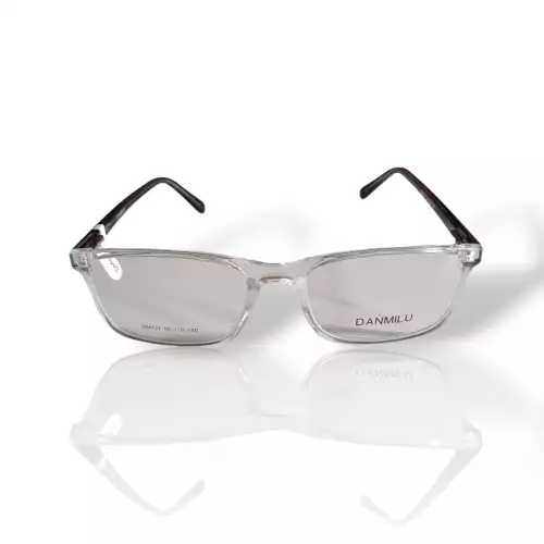 Gafas unisex Danmilu montura rectangular transparente