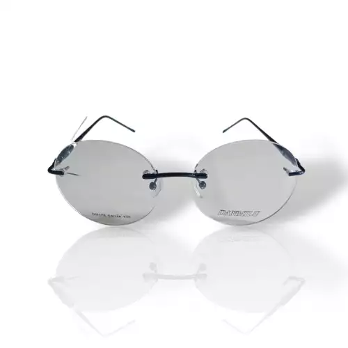 Gafas unisex Danmilu montura redonda azul adulto