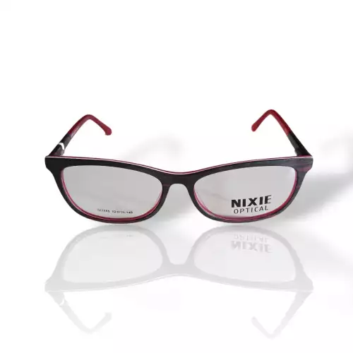 Gafas unisex montura ovalada madera Nixie Optical