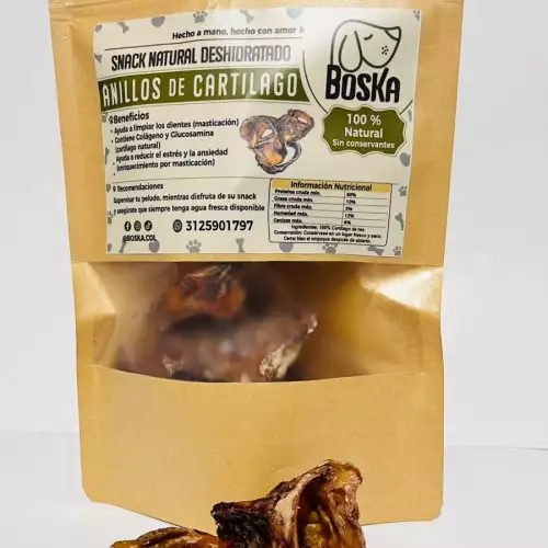 Galletas orgánicas para perros 500g naturales