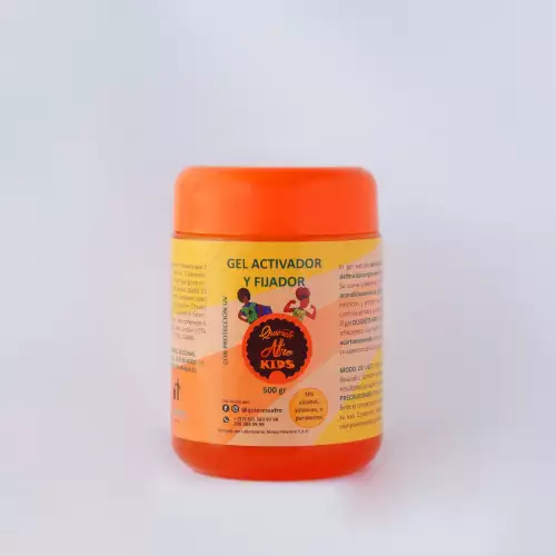 Gel activador kids con 4 aceites naturales y protección solar