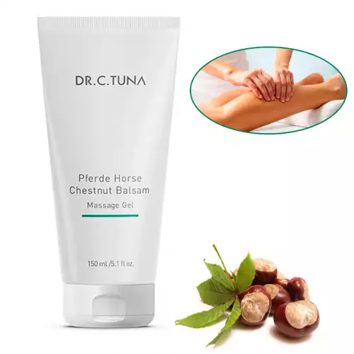 Gel castaño de indias para alivio de piernas cansadas