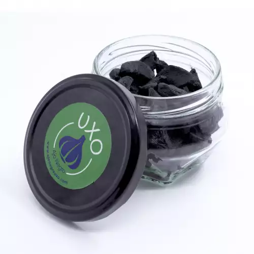 Gomitas ajo negro 140g frasco regalo saludable
