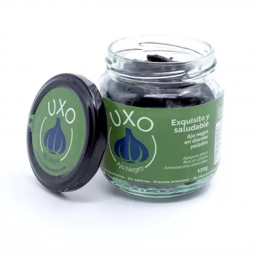Gomitas de ajo negro pelado snack saludable 130g