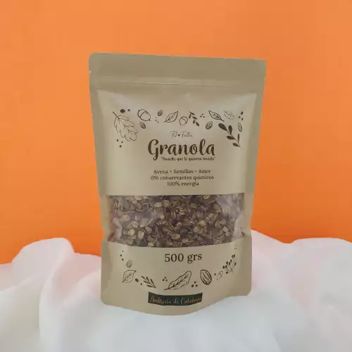 Granola calabaza 500g con avena y canela