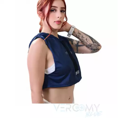 Hoodie deportivo microfibra secado rápido