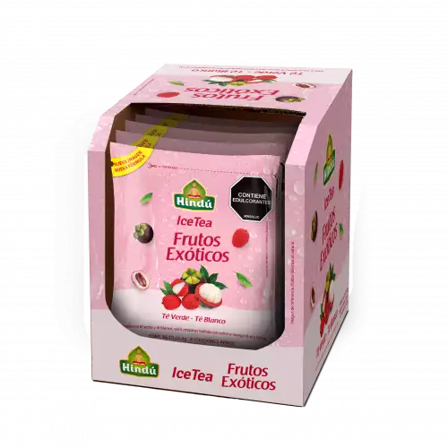 Ice Tea sin azúcar frutos exóticos x12 sobres