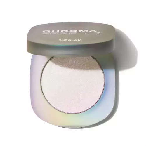 Iluminador en polvo efecto tornasol Sheglam Lucid