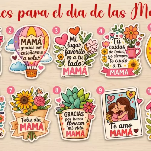 Iman decorativo dia de la Madre
