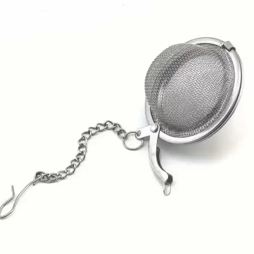 Infusor, filtro para té, aromáticas e infusiones en acero inoxidable