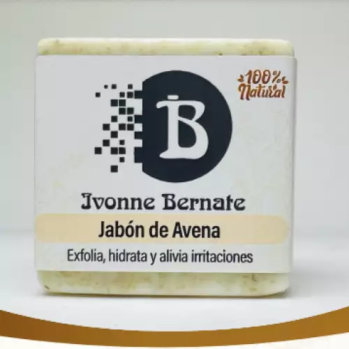 Jabón de avena 65 gr exfoliante para piel sensible