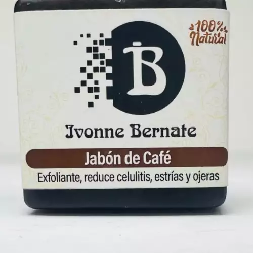 Jabón de café 65 gr exfoliante reduce celulitis