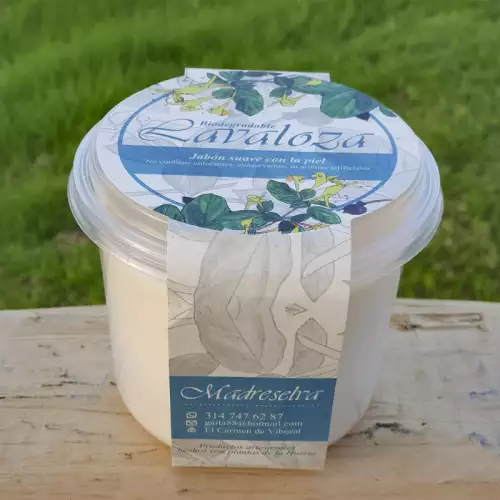 Jabón lavaloza biodegradable ecológico natural