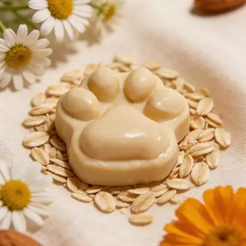 Jabón para mascotas aloe avena caléndula suave