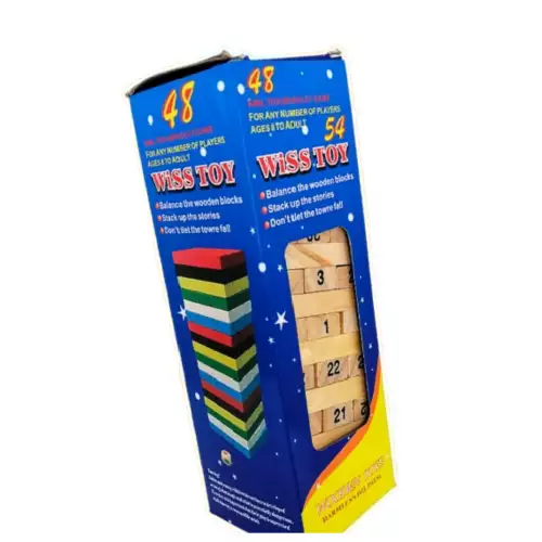 Juego Jenga de 54 piezas pequeño