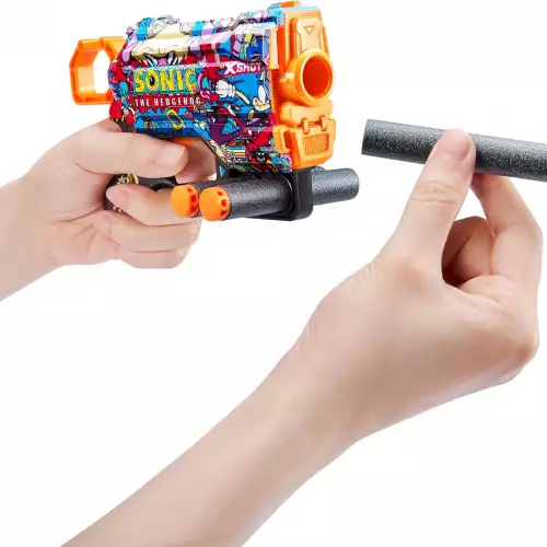 Juguete Lanzador de Dardos de Espuma para Niños Sonic