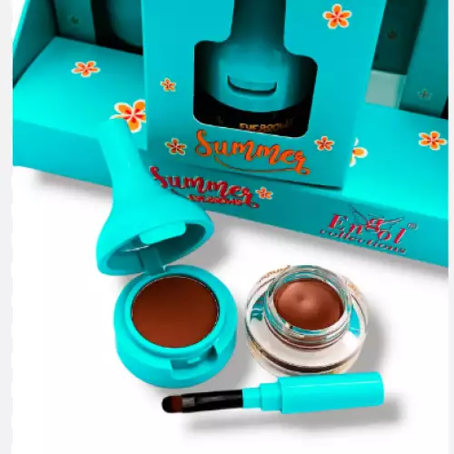 Kit 2 En 1 Betún Para Cejas  Summer Engol