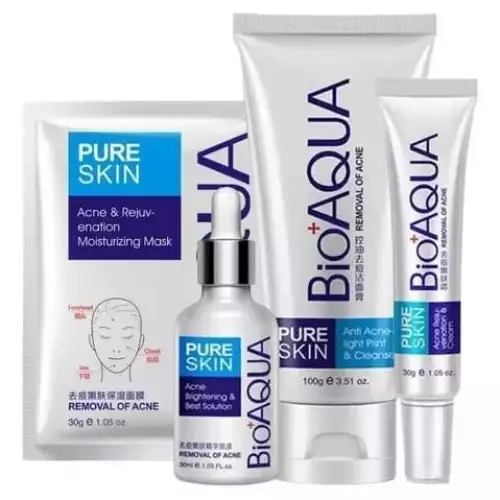 Kit Acné Pure Skin x4 Productos – Bioaqua