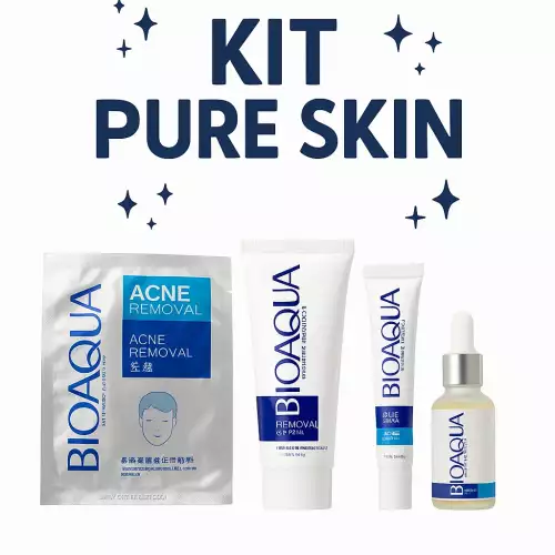 Kit Acné Pure Skin X4 Productos de Bioaqua