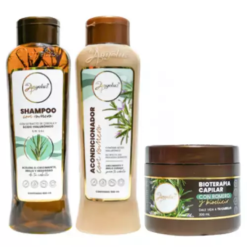 Kit capilar romero shampoo acondicionador bioterapia 1100ml