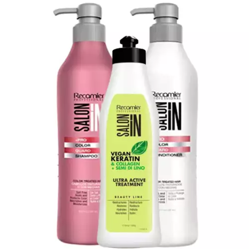 Kit color guard con tratamiento keratina vegano 1500ml