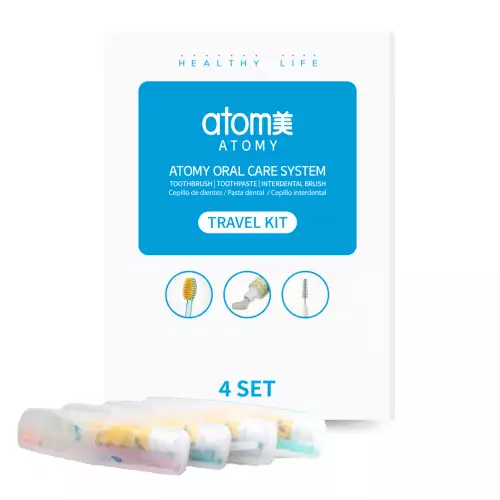 Kit cuidado bucal infantil con cepillo y pasta dental