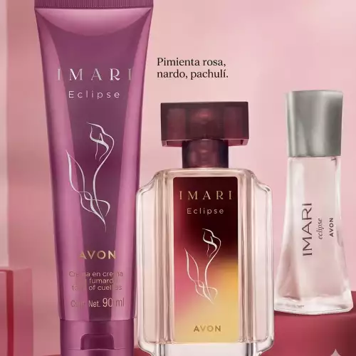 KIT de mujer Imari Eclipse Avon Perfume spray de 50 ml + perfume spray de 15 ml + Loción perfumada