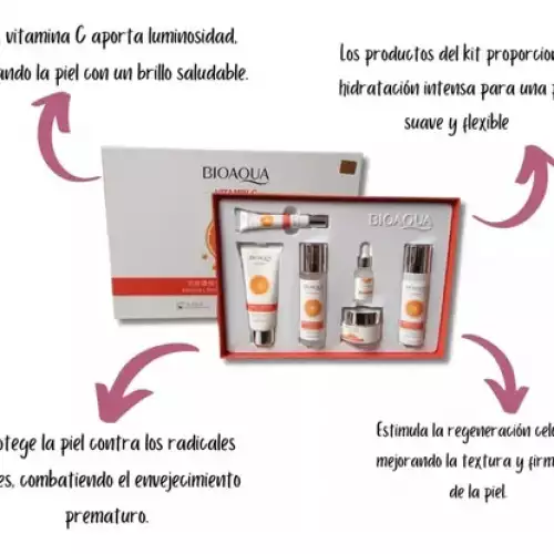 Kit de Vitamina C Bioaqua X6