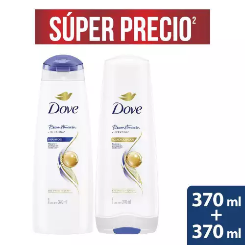 Kit Dove reconstrucción champú y acondicionador