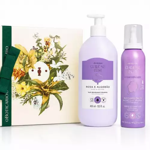 KIT DULCES DELIRIOS - Crema Hidratante Corporal + Jabón  Corporal Mouse
