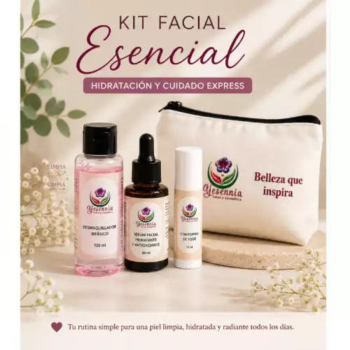 Kit facial express desmaquillante hidratante contorno