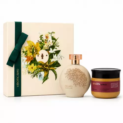 KIT FLORATTA SIMPLE LOVE - Perfume + Mantequilla Corporal Quinoa.