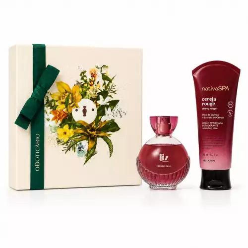 KIT LIZ INTENSO - Perfume + Crema Hidratante Corporal Cereza Campaña  Juntos ayudamos🇨🇴 “El Autocu