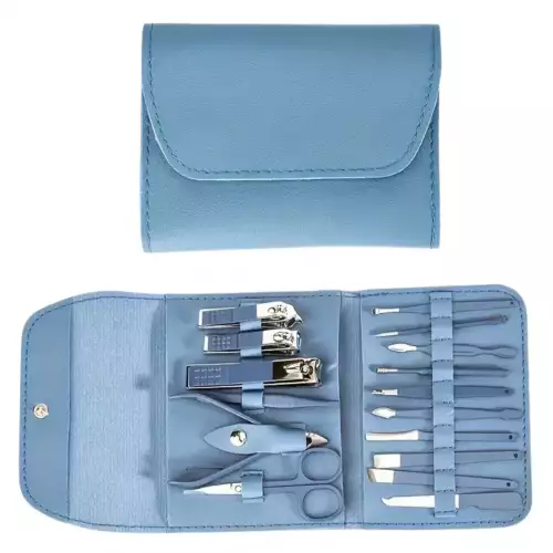 Kit Manicure Pedicure Facial Corta Cuticula Corta Uñas