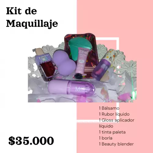 Kit Maquillaje Púrpura