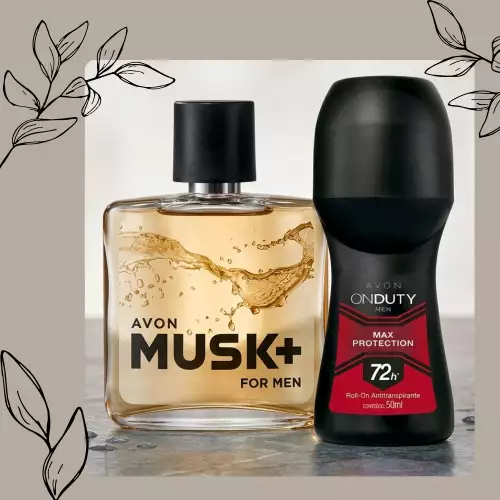 Kit Musk For Men 75 ml + desodorante protección 72h