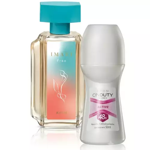 Kit perfume mujer Imari Free 50 ml con desodorante