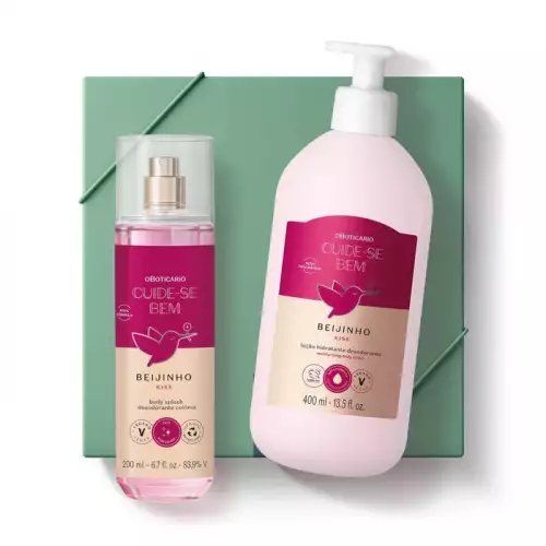 KIT REGALO MUJER BEIJINHO - Crema Hidratante Corporal + Splash