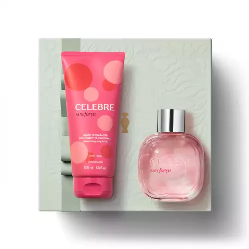 KIT REGALO MUJER CELEBRE WOMAN - Perfume + Crema Hidratante Corporal