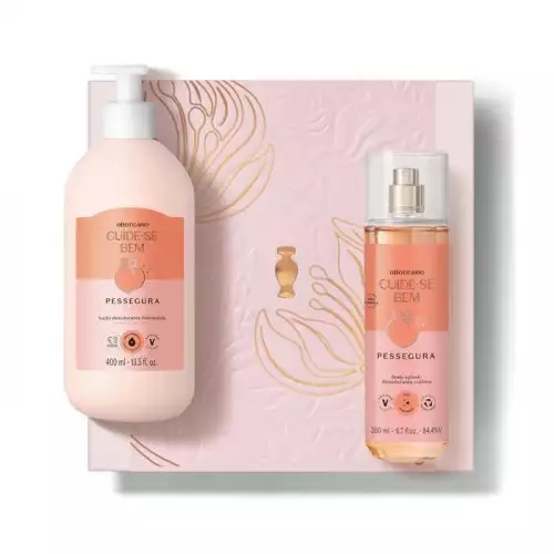 KIT REGALO MUJER DURAZNO - Crema Hidratante Corporal + Splash