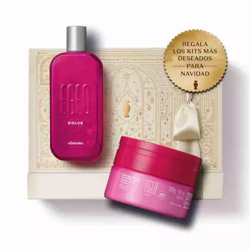 KIT REGALO MUJER EGEO DOLCE Perfume + Crema Hidratante Corporal Mousse