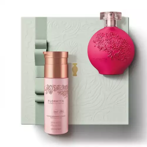 KIT REGALO MUJER FLORATTA FLORES SECRETAS - Perfume + Crema Hidratante Corporal