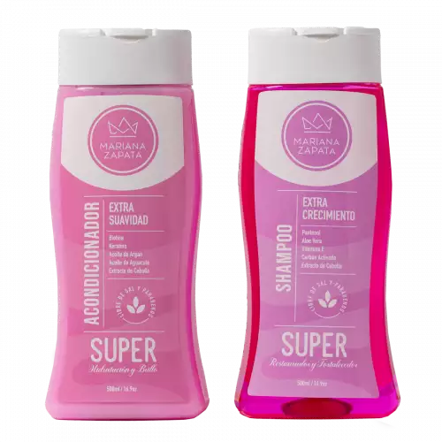 Kit shampoo y acondicionador crecimiento suavidad