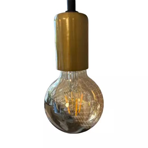 Lámpara Aplique Decorativo de 2 Luces AP Bonao con Cuadrante Central de Aluminio