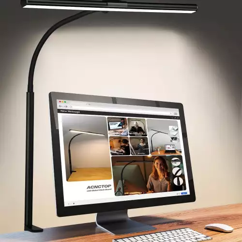 Lámpara de Escritorio – Luz LED Ajustable con Brazo Flexible
