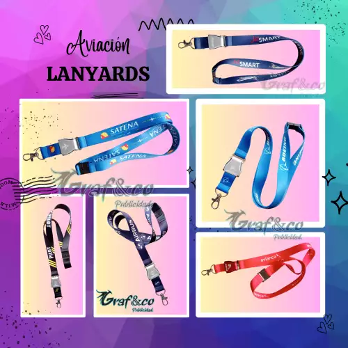 Lanyards cintas de identificación