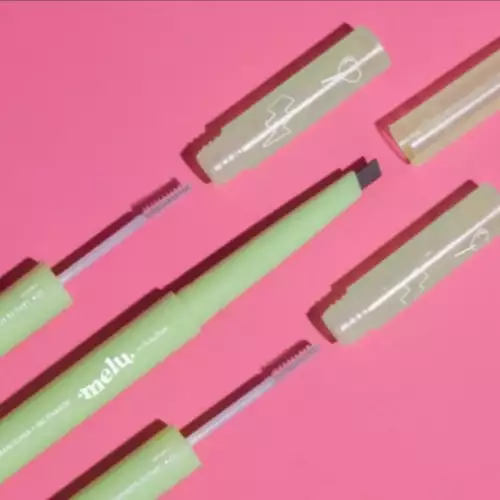 Lápiz y gel para cejas Melu TONO MEDIO