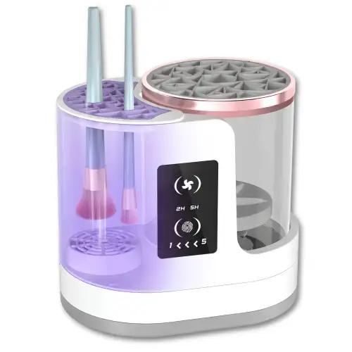 Lavadora Y Secadora Automatica De Brochas De Maquillaje