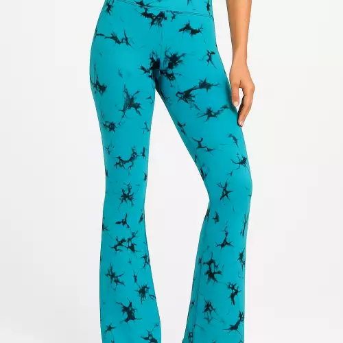 Legging  deportivo manchas bota campana AZUL