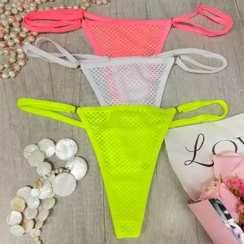 LENCERIA FEMENINA  PANTY TANGA MEL 1002